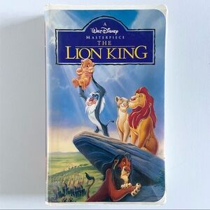 The Lion King Walt Disney Home Video Masterpiece Collection VHS Clam Shell 2977